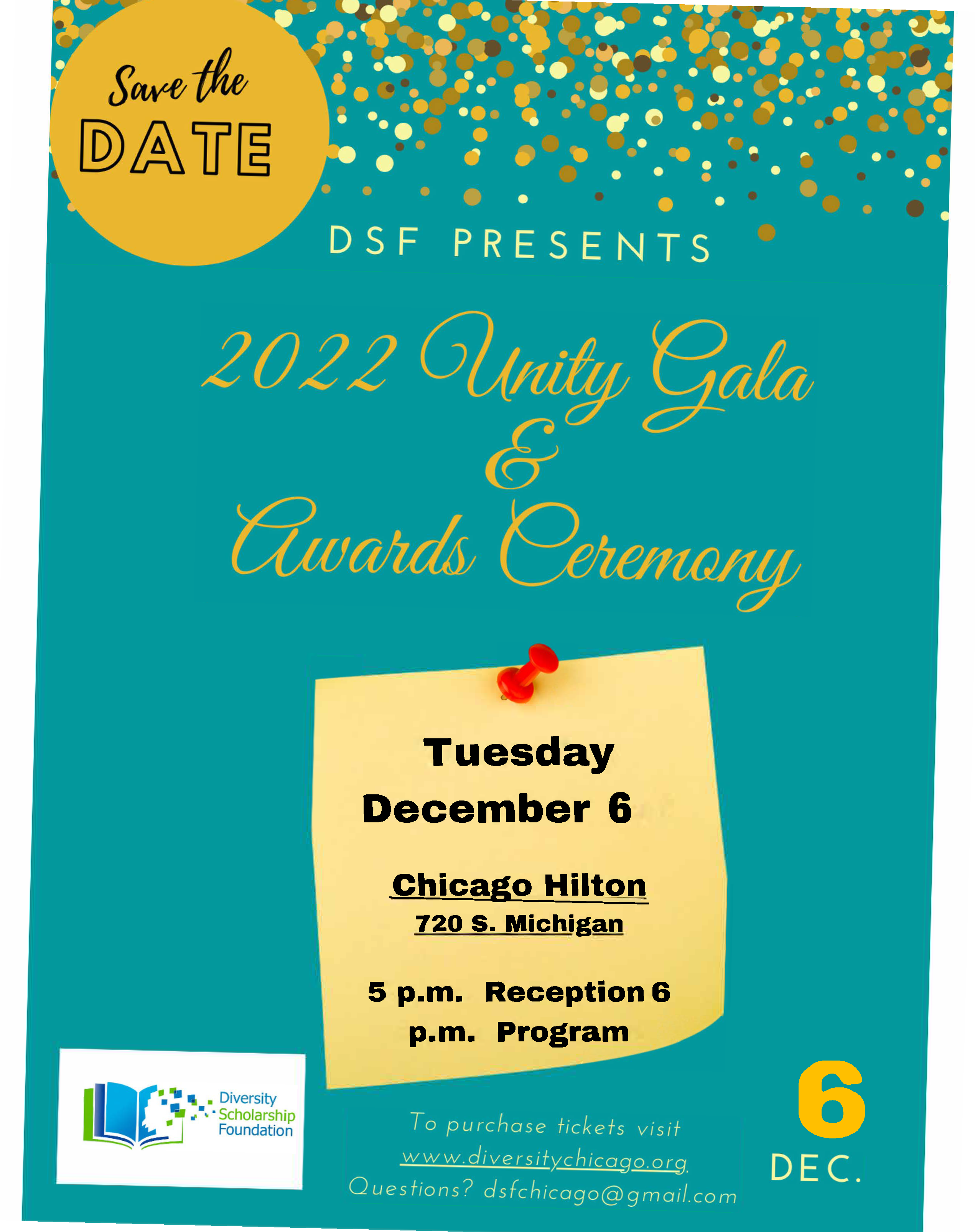 Save the Date for 2022 Unity Gala